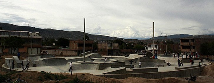 Skatepark d’Ayacucho, Pérou